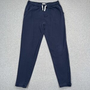 Flint and Tinder French Terry Sweatpants Mens M Navy Blue Huckberry Joggers USA